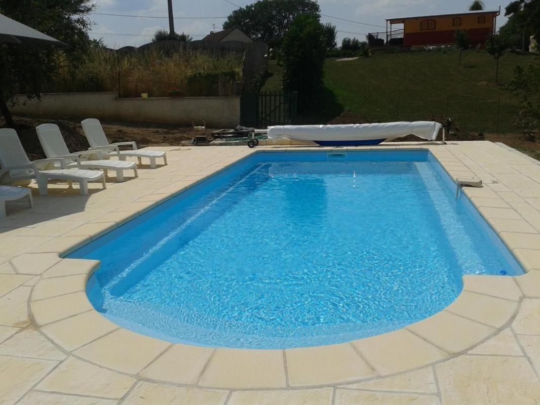 La Roulotte De Bourgogne Villa Brianny ภายนอก รูปภาพ